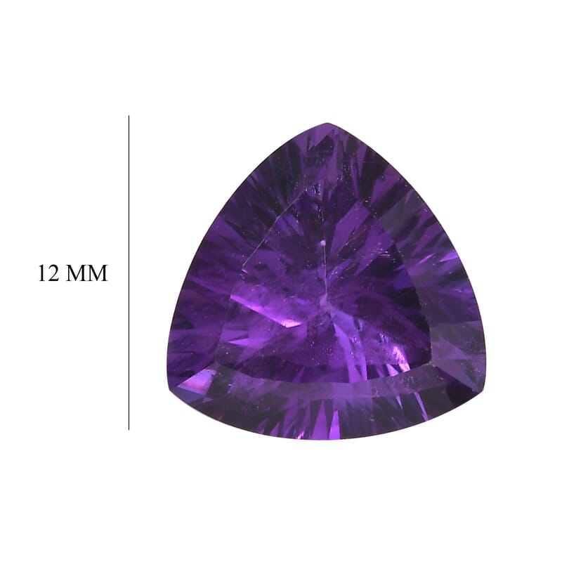 AA African Amethyst (Trl 12 mm) 5.18 ctw