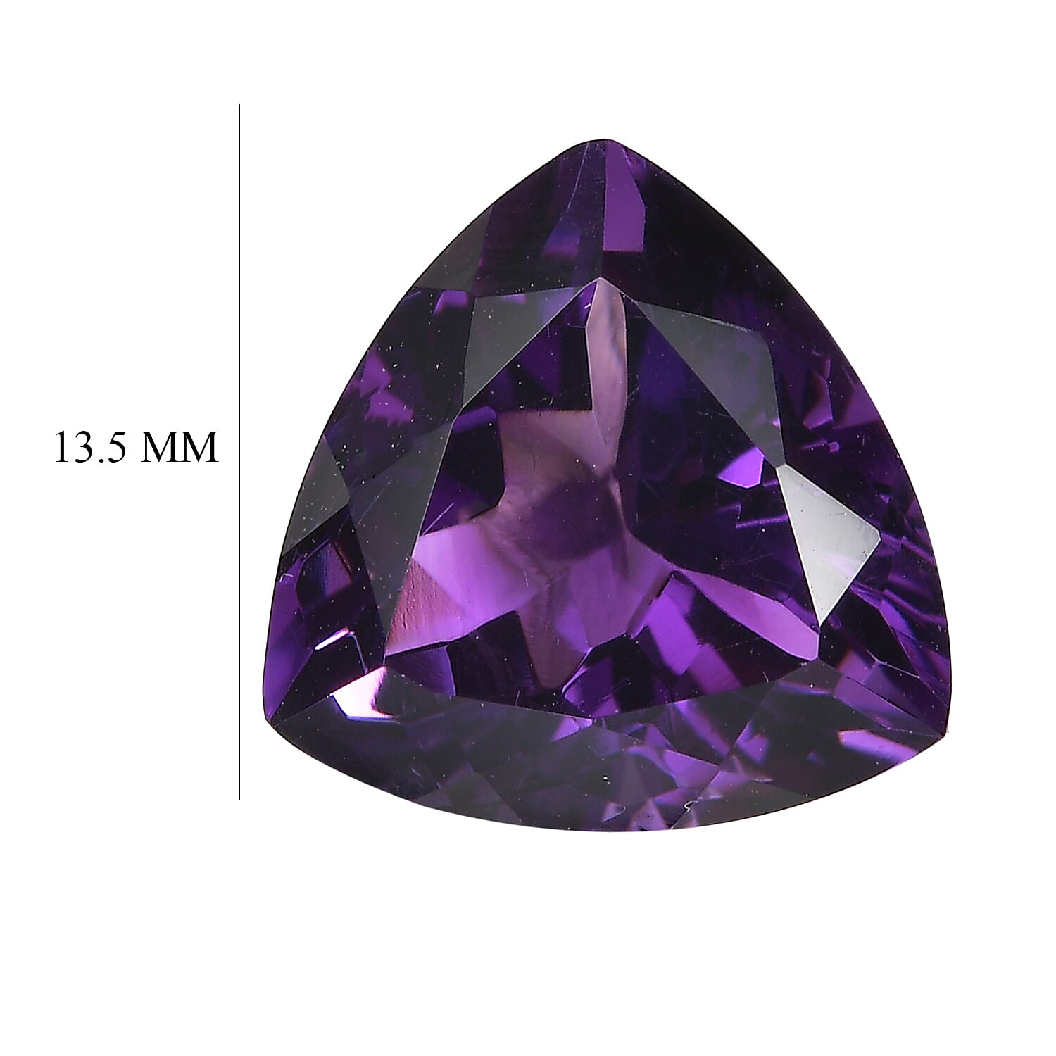 AAA African Amethyst (Trl 13.5 mm) 8.80 ctw