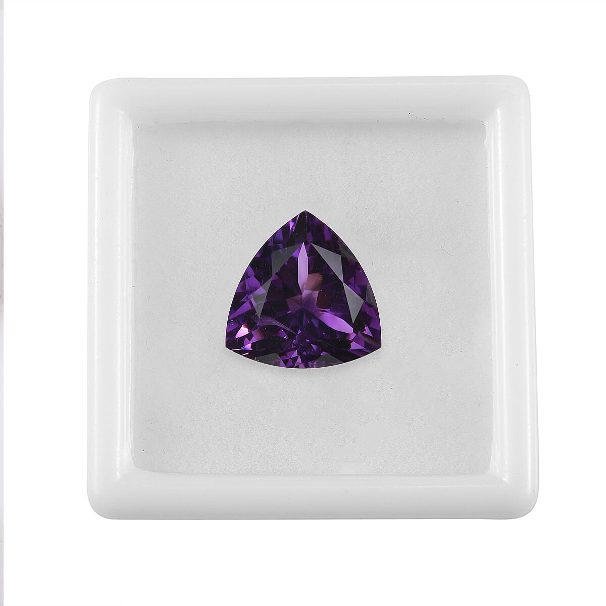 AAA African Amethyst (Trl 14 mm) 9.32 ctw