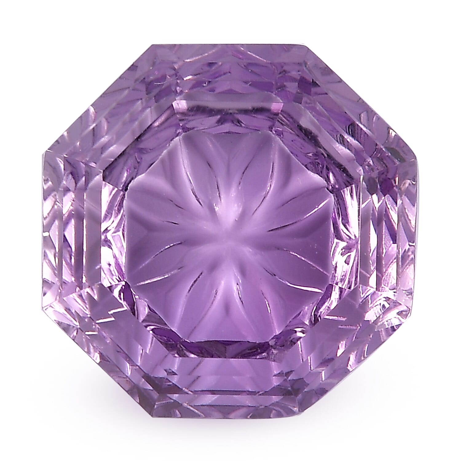 Rose De France Amethyst (Octillion 12 mm) 6.40 ctw