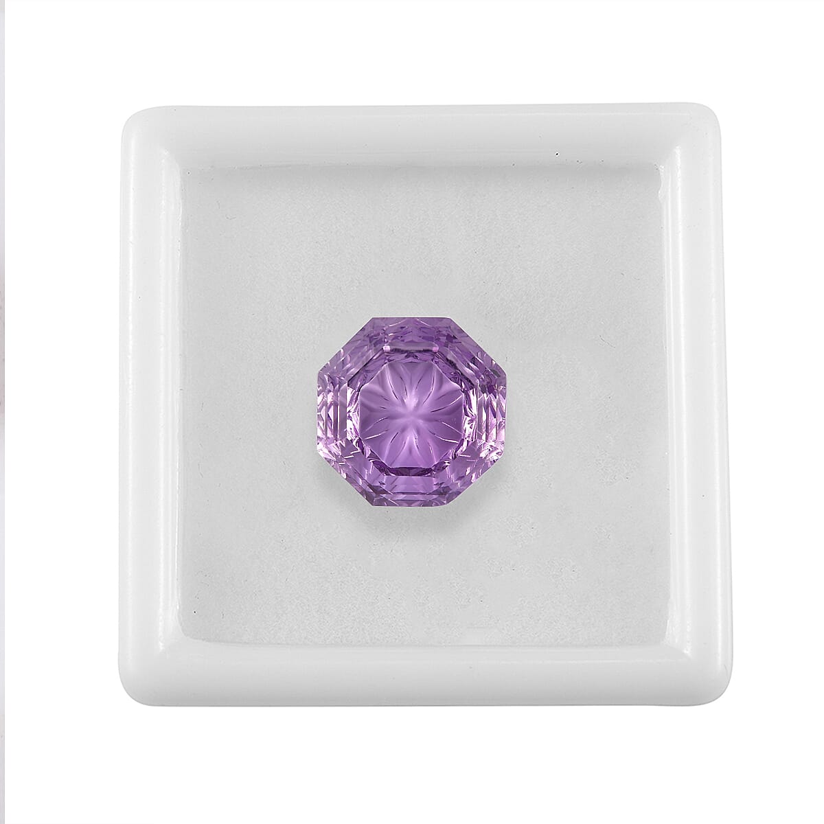 Rose De France Amethyst (Octillion 12 mm) 6.40 ctw