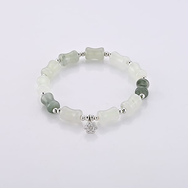 Serpentine 67.00 ctw Bracelet in Silvertone (6.5-7In)