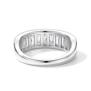 EverTrue Moissanite 1.75 ctw Band Ring in Platinum Bond (Size 6.0)
