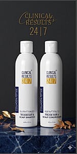 Clinical Results 24/7 Matrixyl Trifecta Thicker Hair & Scalp Shampoo & Conditioner DUO (Ships in 3-5 Days)