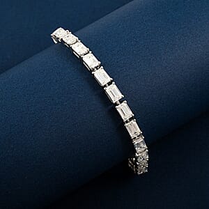 Moissanite 15.50 ctw Tennis Bracelet in Sterling Silver (7.25 In)