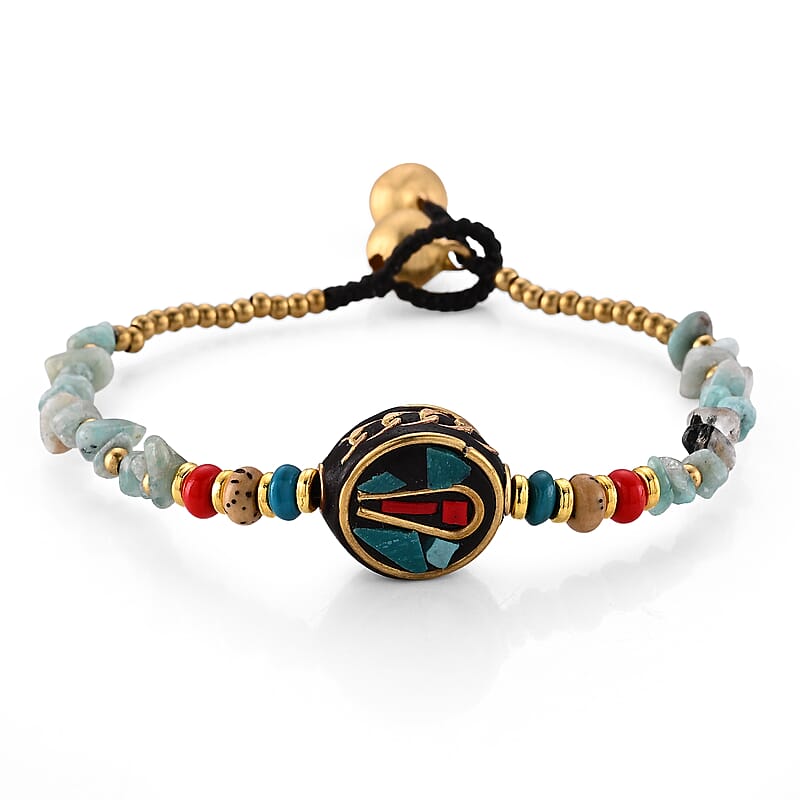 Multi Gemstone 30.00 ctw Bracelet (7.00 In)