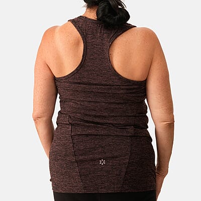 Closeout Nine West Berry & Black Fitted Tank - L