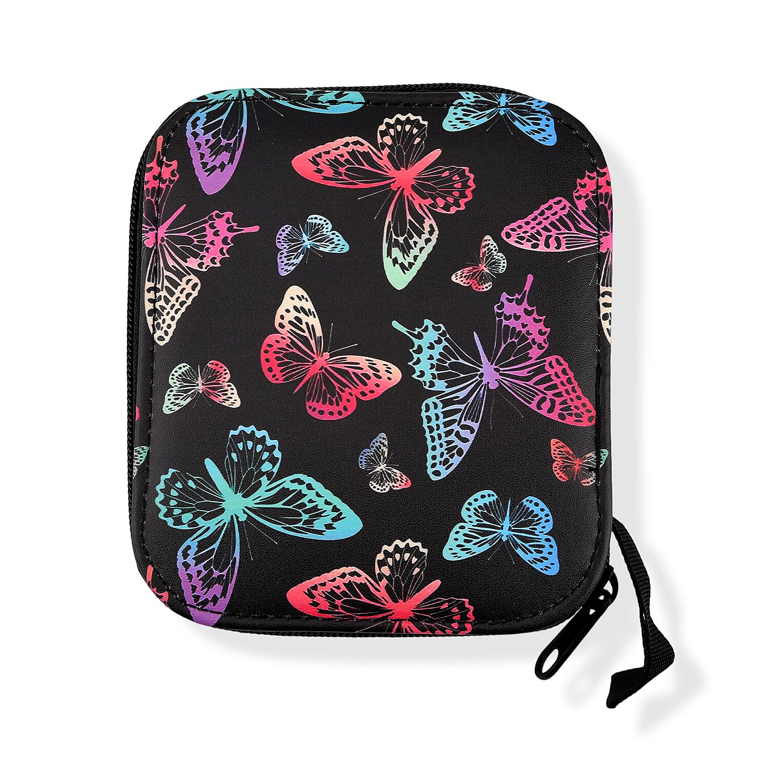 Luxury Multi Color Butterfly Print Sewing Kit Bag