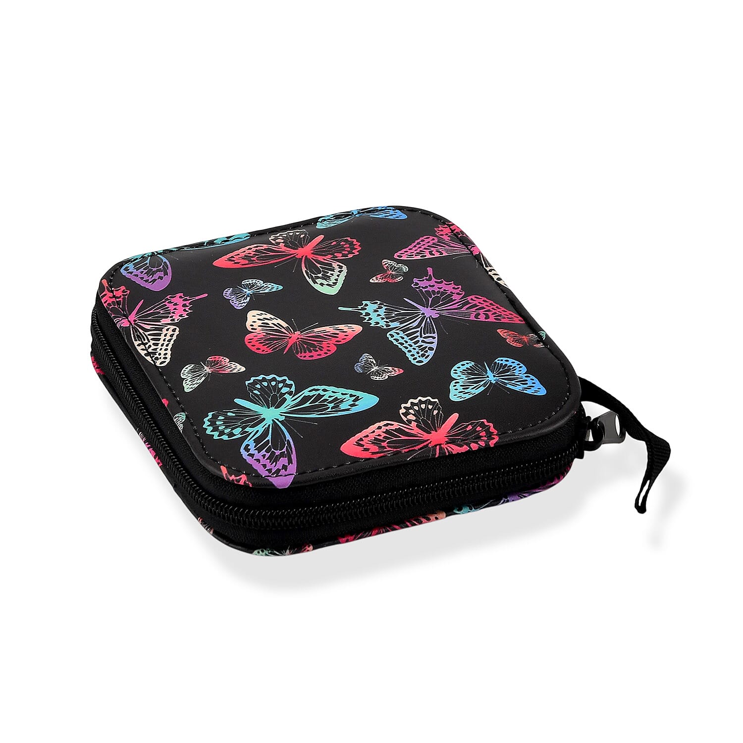 Luxury Multi Color Butterfly Print Sewing Kit Bag