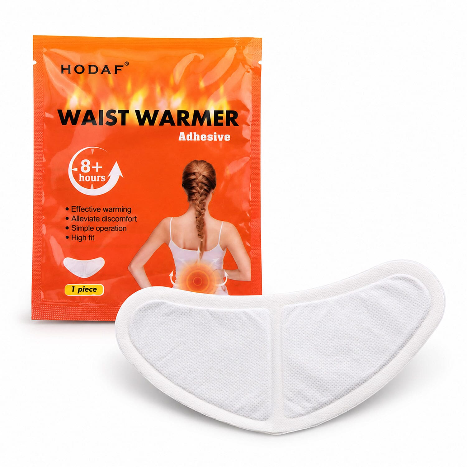 Set of 10pcs White Waist Warm Patch