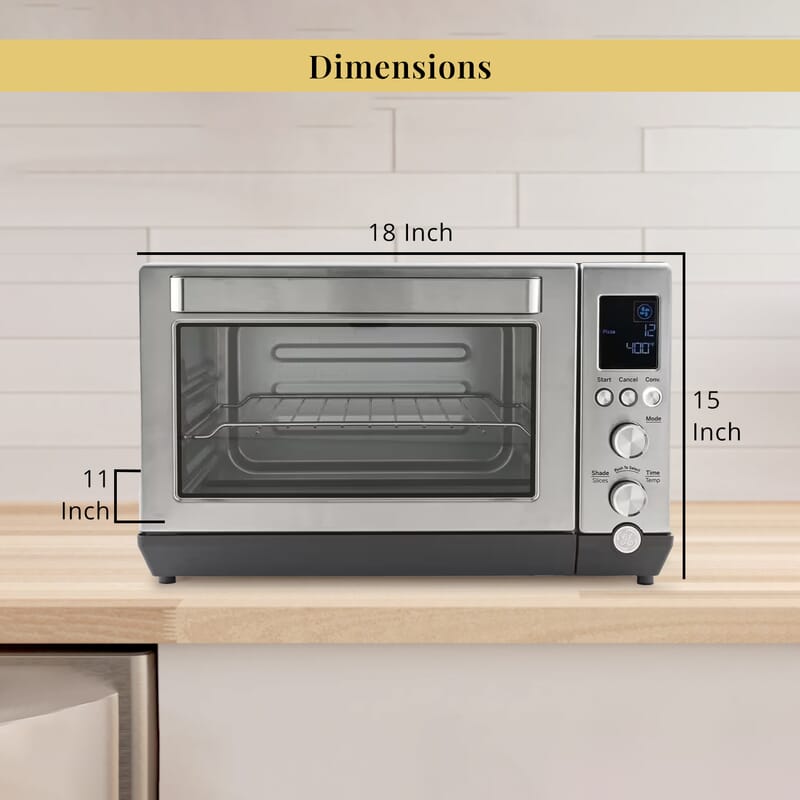 GE Calrod 6-Slice Toaster Oven with Convection Bake