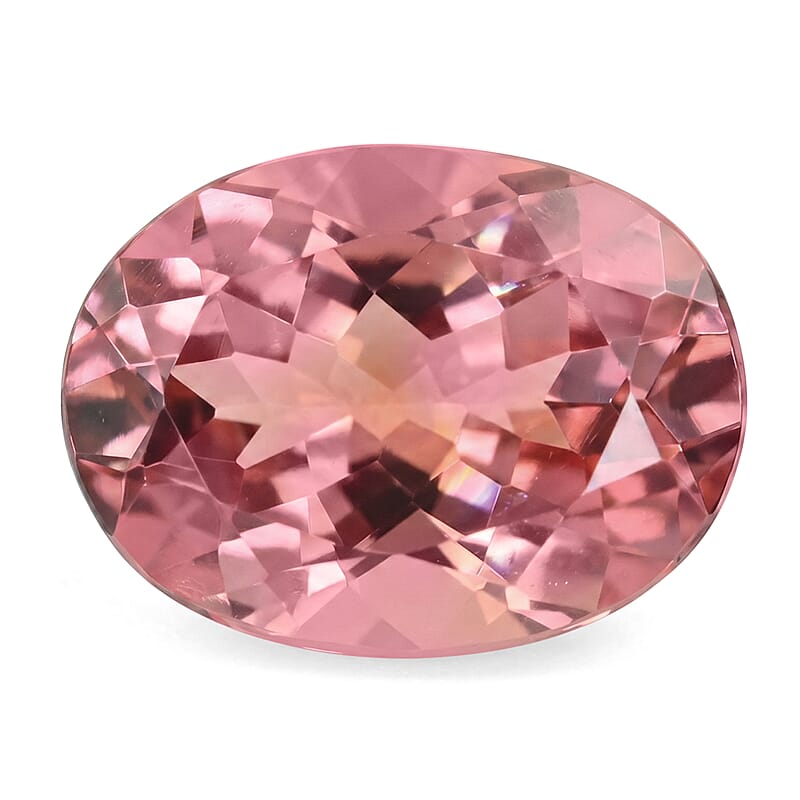 AAAA Pink Tourmaline (Ovl 8x6 mm) 1.00 ctw