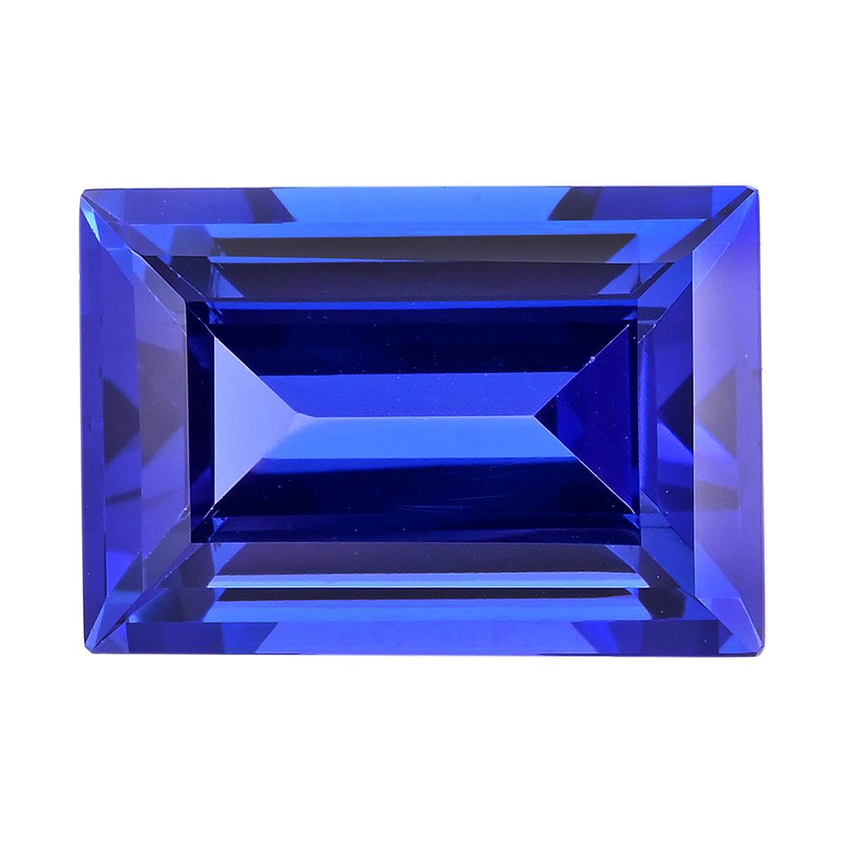 Certified and Appraised AAAA Tanzanite (Bgt Free Size) 4.00 ctw