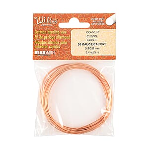 GCS 0.8mm German Beadwire Rose
