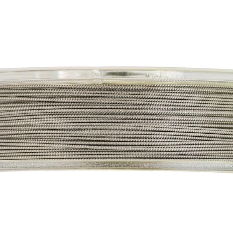 GCS Flex-rite Beading Wire 49 Strand Clear 0.018