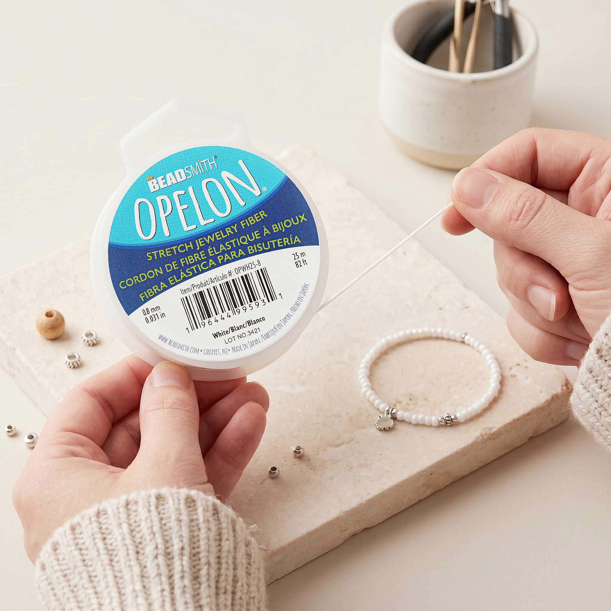 GCS 0.8mm Opelon White