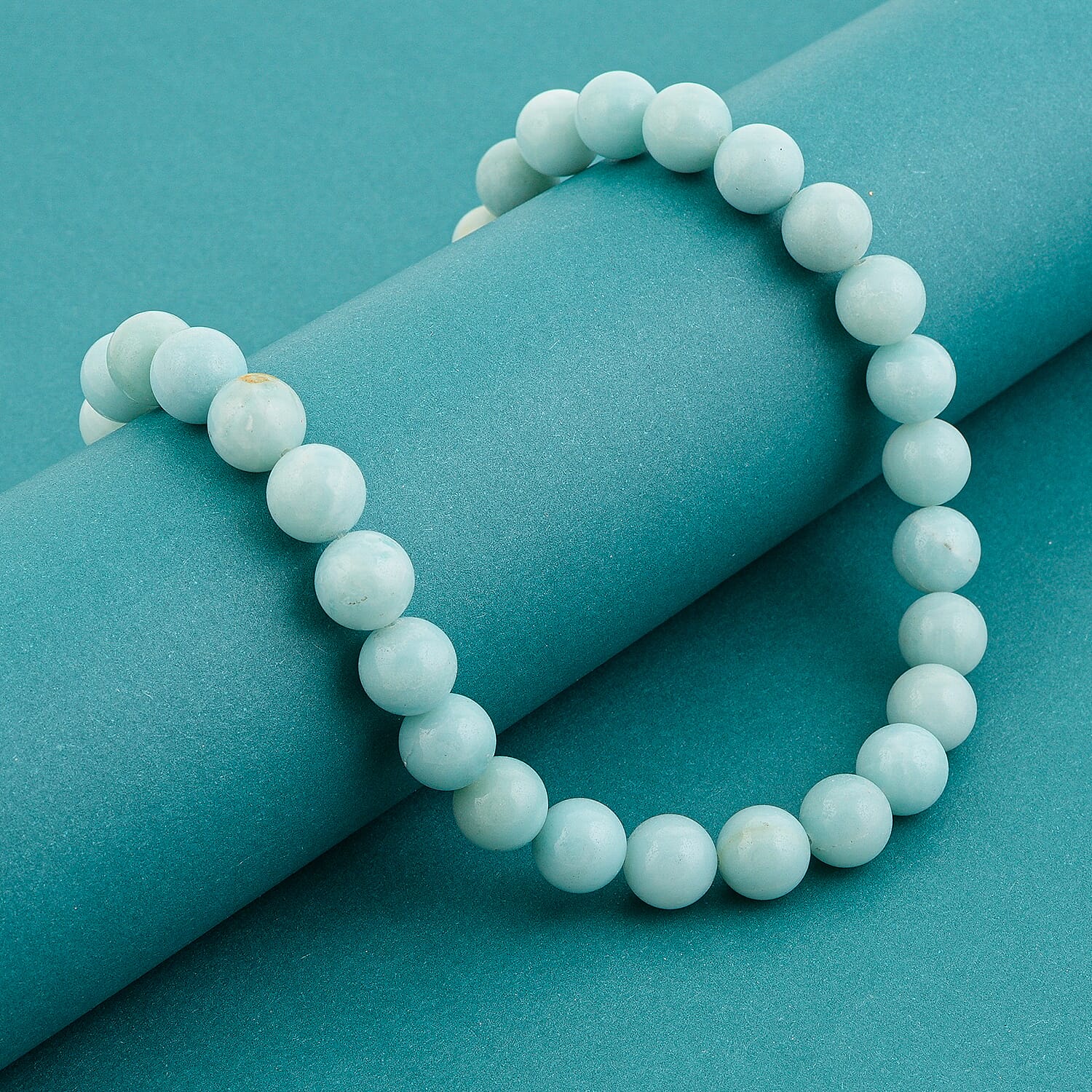 Amazonite 304.15 ctw Beaded Strand Necklace 16.5 Inches