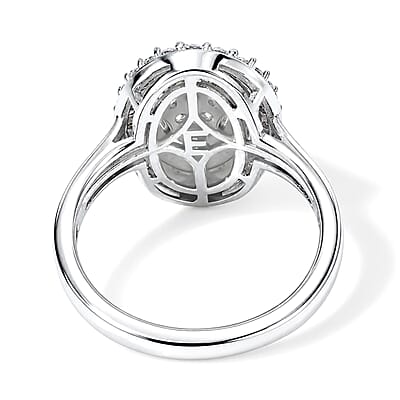 EverTrue Moissanite 0.70 ctw Ring in Platinum Bond (Size 10.0)