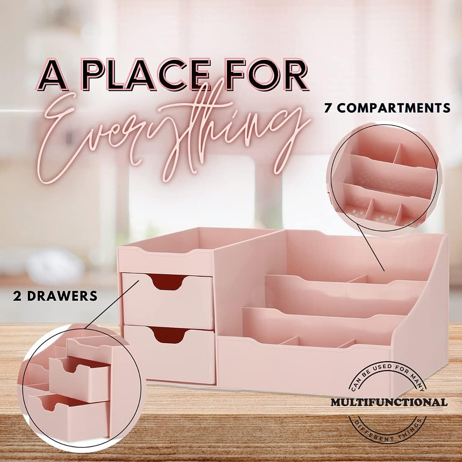 Mantello Cosmetic Storage Organizer