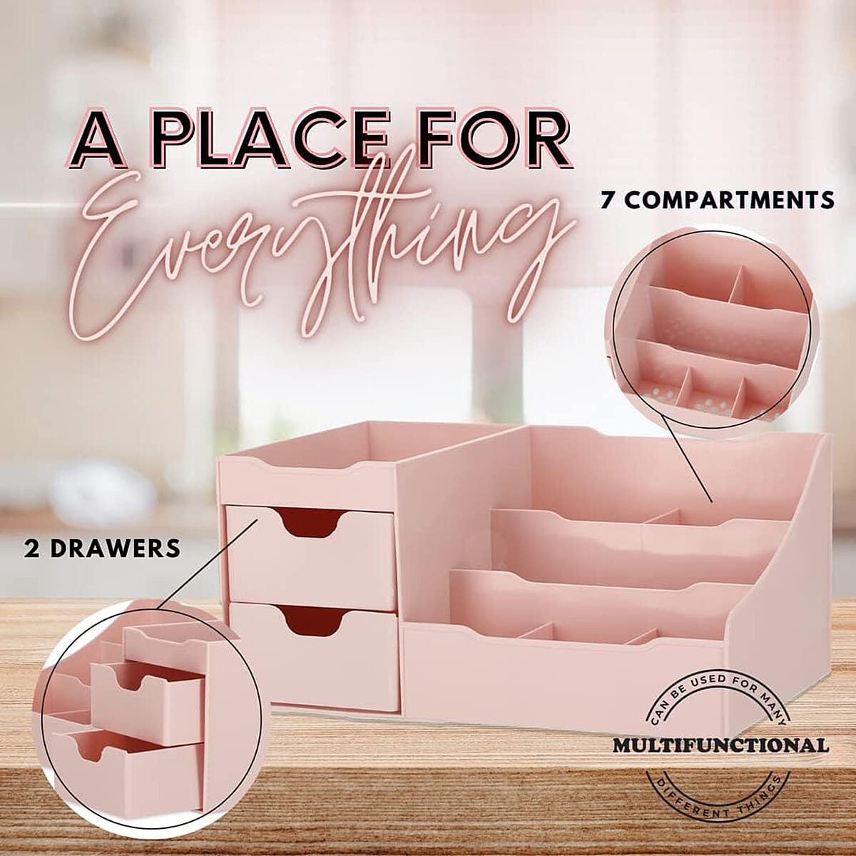 Mantello Cosmetic Storage Organizer image number 3