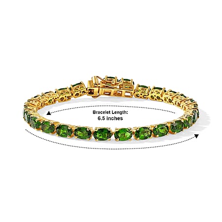 Yellow Gold Over Sterling Silver / 6.5 Inches - Product card gallery slide 3 (10239748505913)