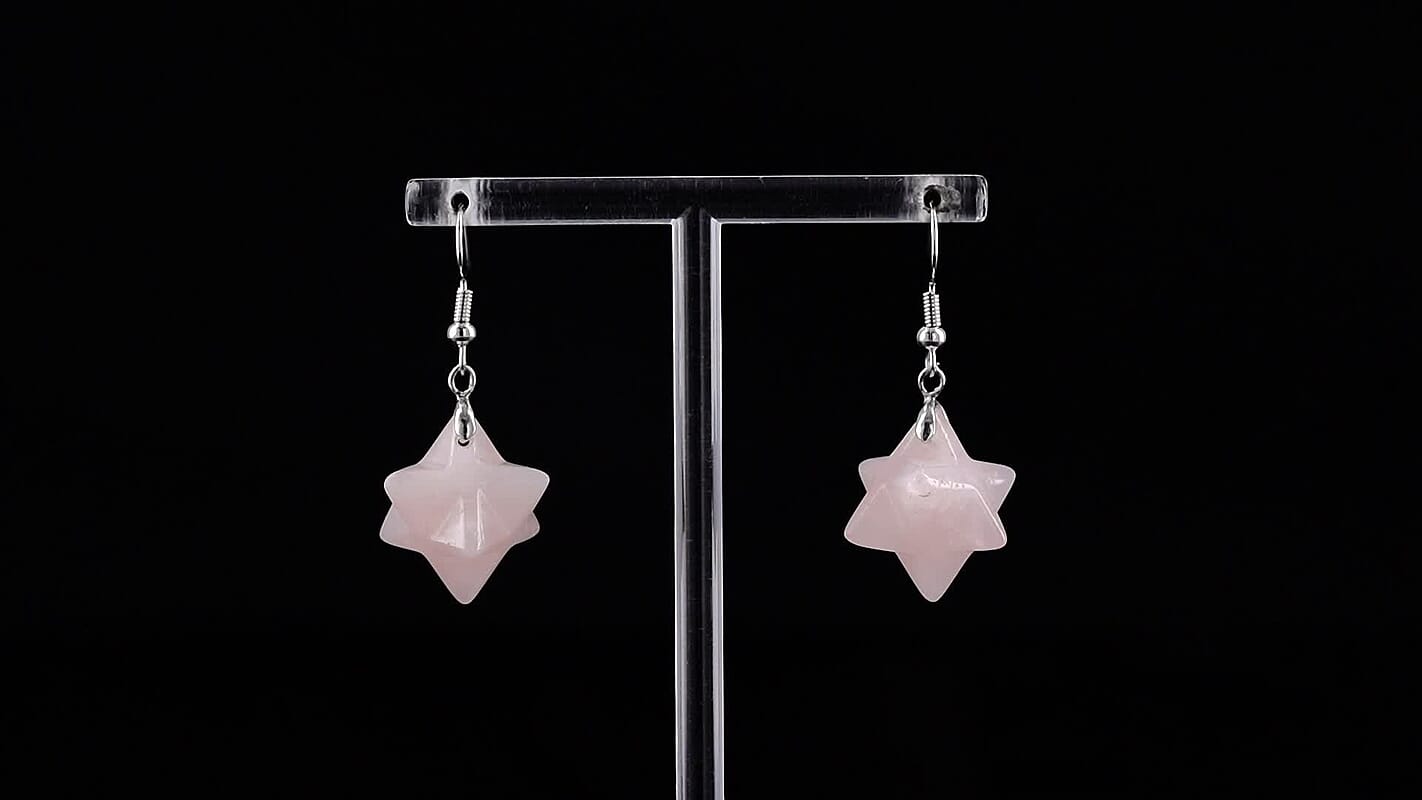 Green Aventurine Earrings in Silvertone 35.00 ctw