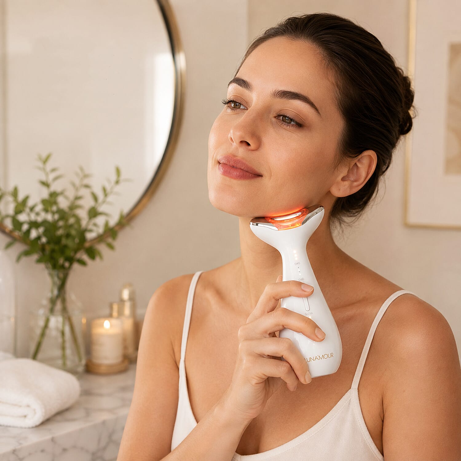 LUNA'MOUR VacuLift Face & Neck DeviceAdvanced Suction Sculpting System (Lifetime Warranty)