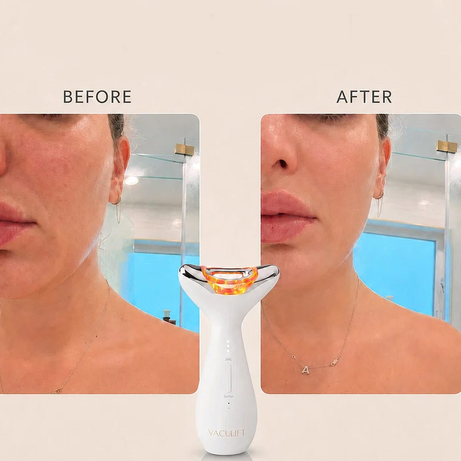 LUNA'MOUR VacuLift Face & Neck Device Advanced Suction Sculpting System (Lifetime Warranty)