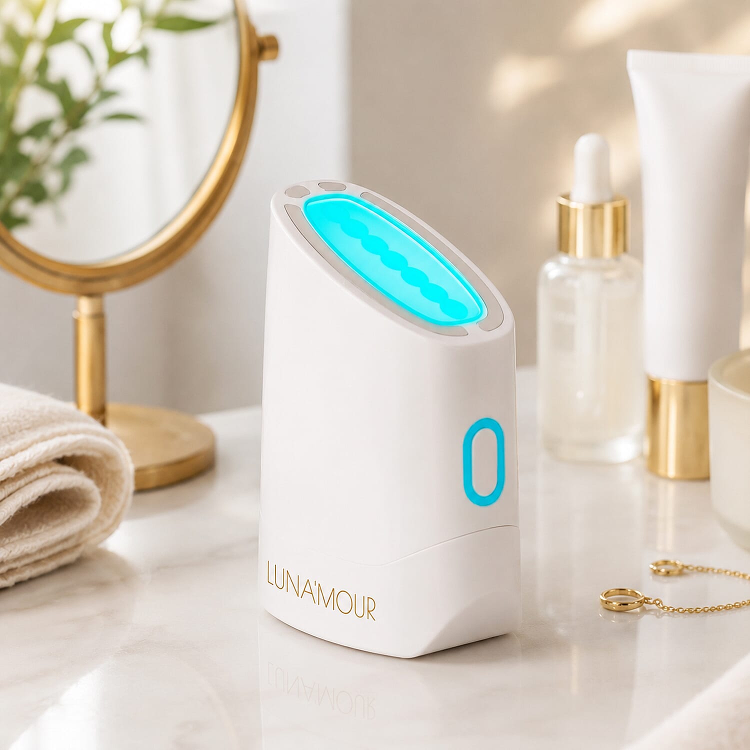 LUNA'MOUR Skin Analyzer with Light Therapy & EMS
