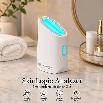 LUNA'MOUR Skin Analyzer with Light Therapy & EMS