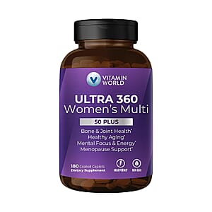 Vitamin World Ultra 360 Women&rsquo;s Multi 50 Plus 180ct Caplets