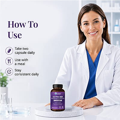 Vitamin World Ultra 360 Women’s Multi 50 Plus 180ct Caplets