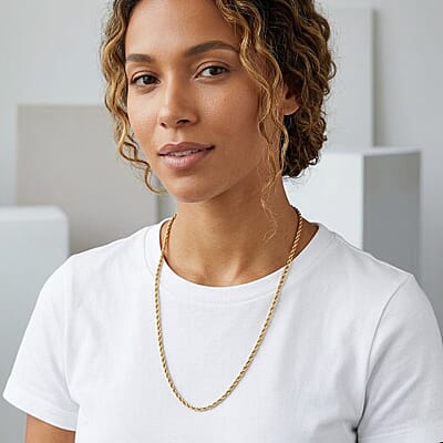 10K Yellow Gold Chain Necklace (20 Inches) (3.75 g)