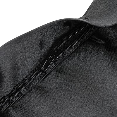 Betty Dain Standard Size Satin Pillow Case in Black