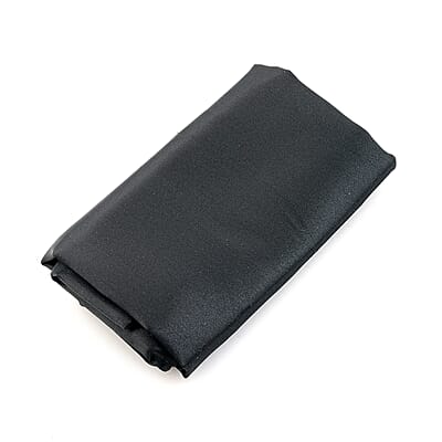 Betty Dain Standard Size Satin Pillow Case in Black
