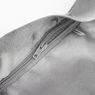 Betty Dain Standard Size Satin Pillow Case in Slate Gray