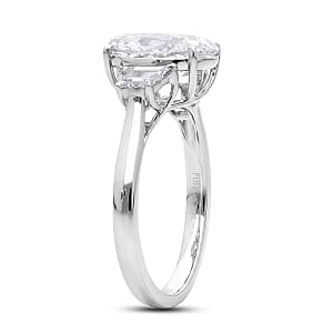 Old Mine Cut Luxuriant Lab Grown Diamond E-F VS 3.00 ctw Ring in 950 Platinum (Size 7.0) 5.50 Grams