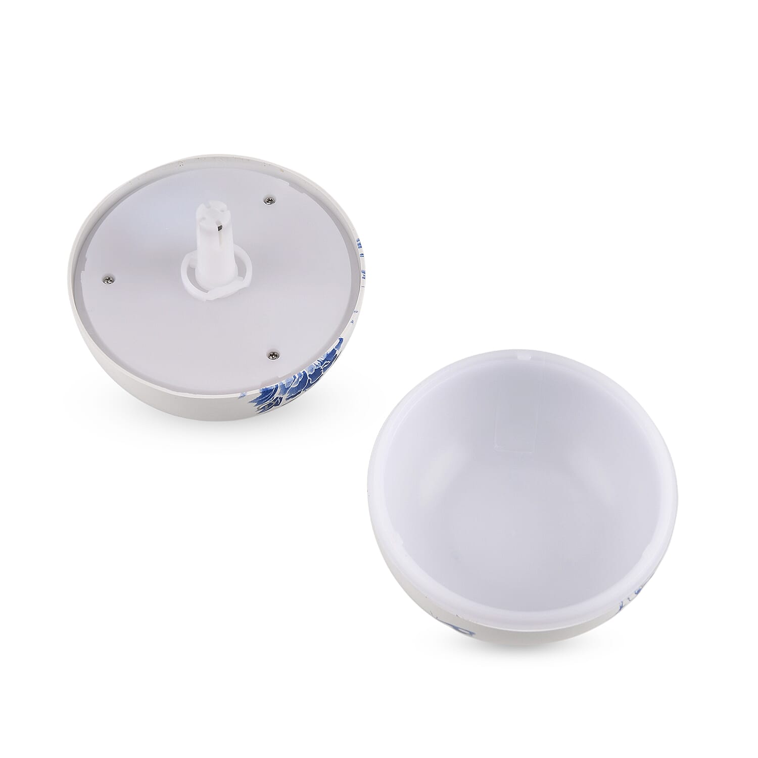 Livmore Blue Pattern Humidifier with 7 Essential Oil