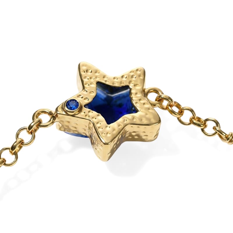 GP Murano Style and Pearl Bracelet in 18K Vermeil Yellow Gold Over Sterling Silver (7.25 In)