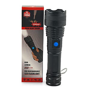 Closeout Pro Tough 800 Lumen Flashlight-Black