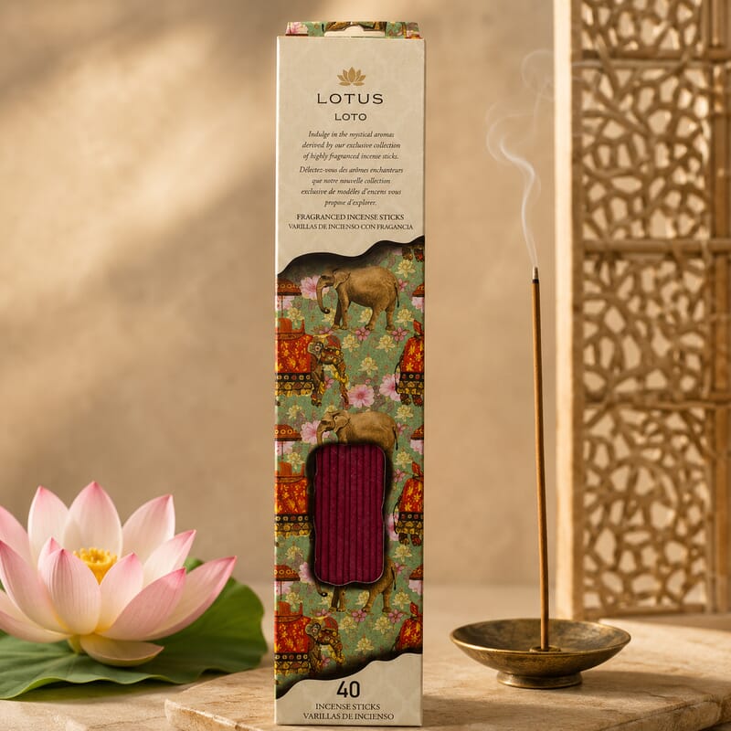 Closeout 40 Count Lotus Incense Sticks