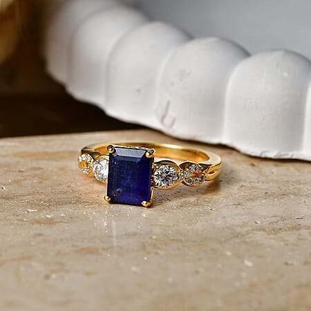 Fissure Filled Blue Sapphire / 10 - Product card gallery slide 2 (10290935857465)