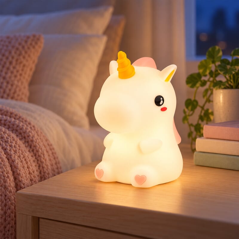 Livmore White Unicorn RGB LED Decorative Light