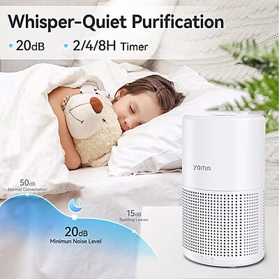 Closeout Yoma Air Purifier with HEPA Filter