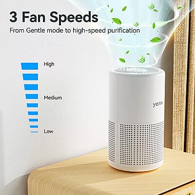 Closeout Yoma Air Purifier with HEPA Filter