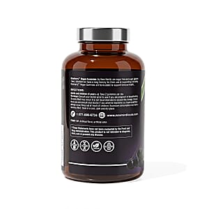 New Nordic Elderberry Vegan Gummies 60 Count- Black