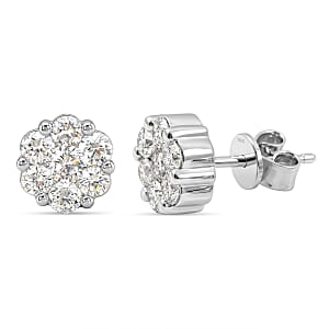 Luxuriant Lab Grown Diamond G SI1 1.00 ctw Earrings in Sterling Silver