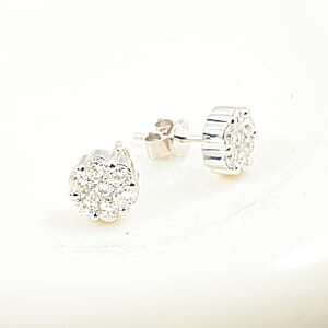 Luxuriant Lab Grown Diamond G SI1 1.00 ctw Earrings in Sterling Silver