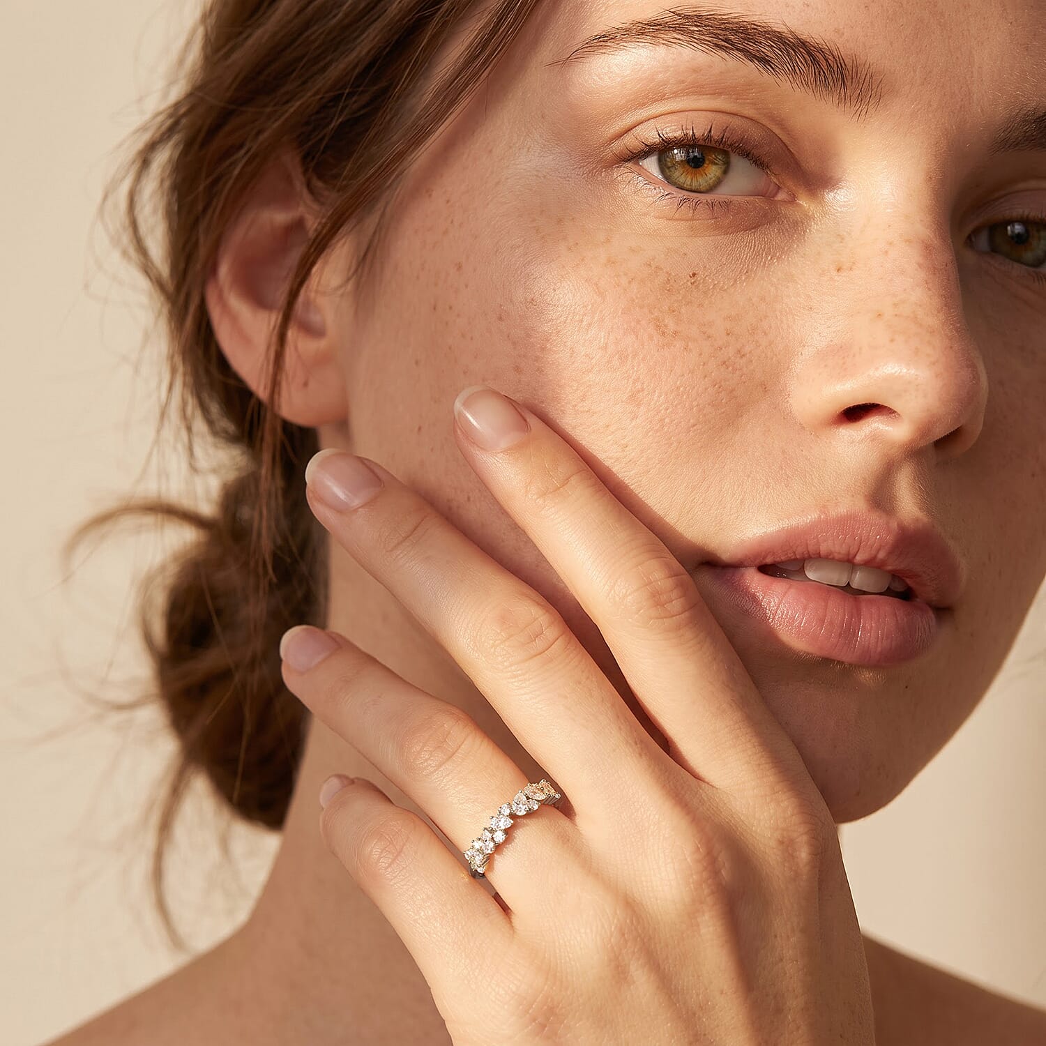 Luxuriant Lab Grown Diamond SI1 1.40 ctw Ring in Sterling Silver (Size 9.0)