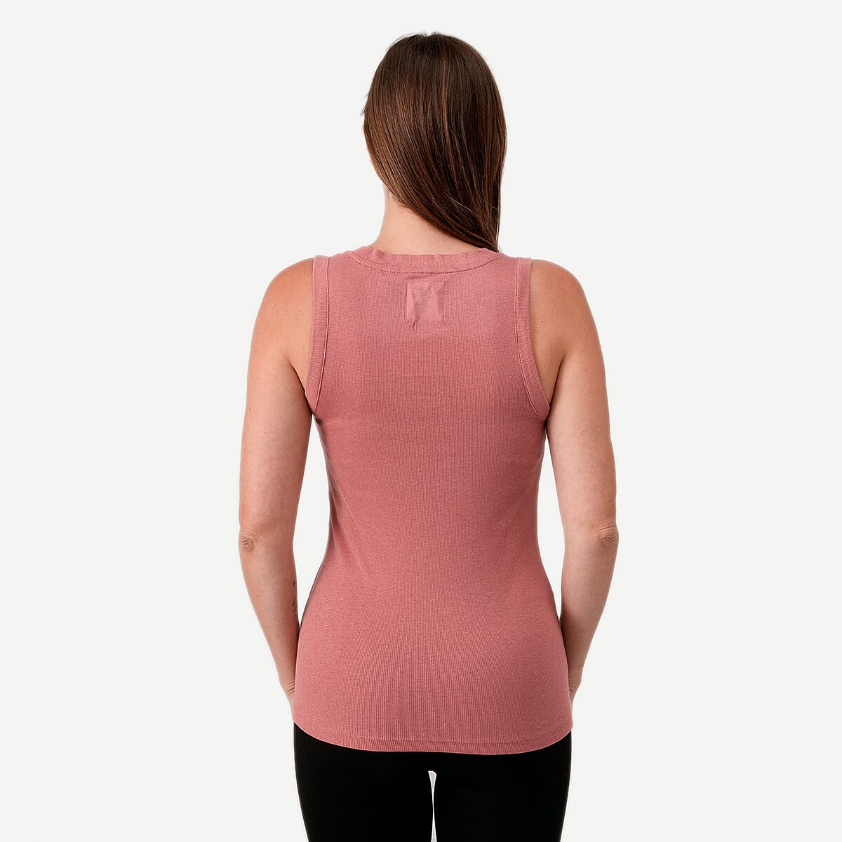 La Marey Pink Tank Top - Large